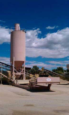 Self Erecting Dust Silo