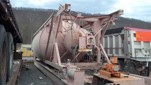 Self Erecting Dust Silo